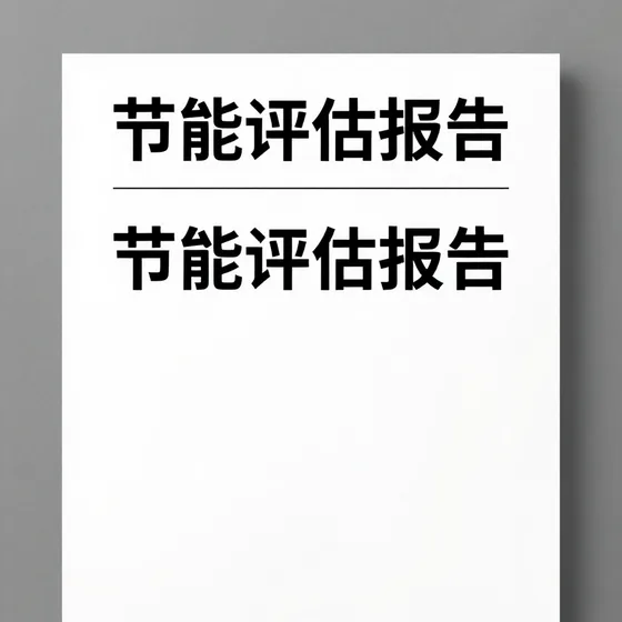 节能评估报告