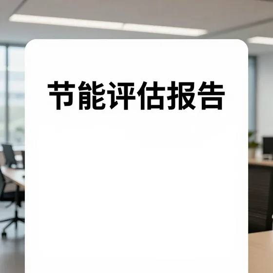 节能评估报告
